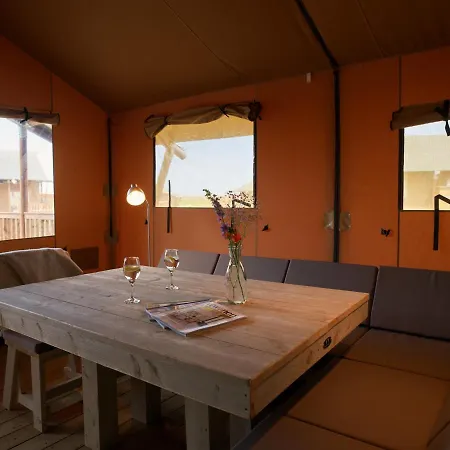 Οργανωμένο κάμπινγκ Dutchen Erfgoedpark De Hoop Glamping Uitgeest