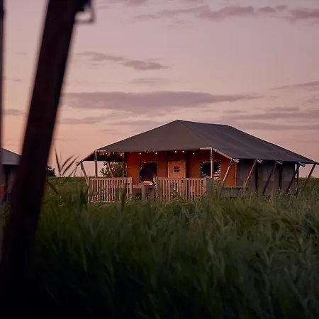 Οργανωμένο κάμπινγκ Dutchen Erfgoedpark De Hoop Glamping Uitgeest