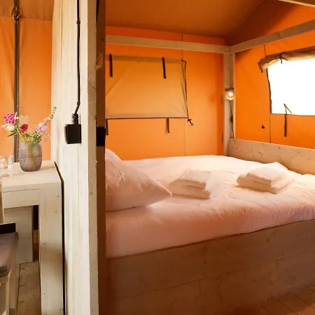 Luxusní stan Dutchen Erfgoedpark De Hoop Glamping Uitgeest